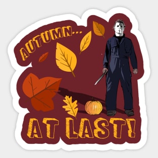 Autumn...At last! Sticker